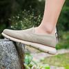 Breathable Mesh Men's Loafers Retro Style Slip-ons Men Anti-slip Casual Sports Shoes Elastic Walking Shoes Big Size