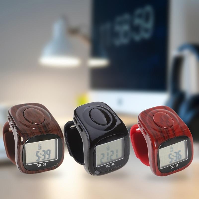 Mini Finger Counter LCD Electric Digital Display with Light Tally Counter Decompression Suitable for Various Activity