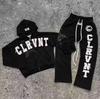 Y2K American Street Hoodie Casual Sweater Letter Printed Cardigan Jacket Trendy Guard