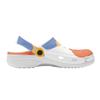 White Printed EVA Clogs for Women Men Lightweight Flexible Slip On Casual Footwear Soft Sole Summer Sandals Daily Comfort