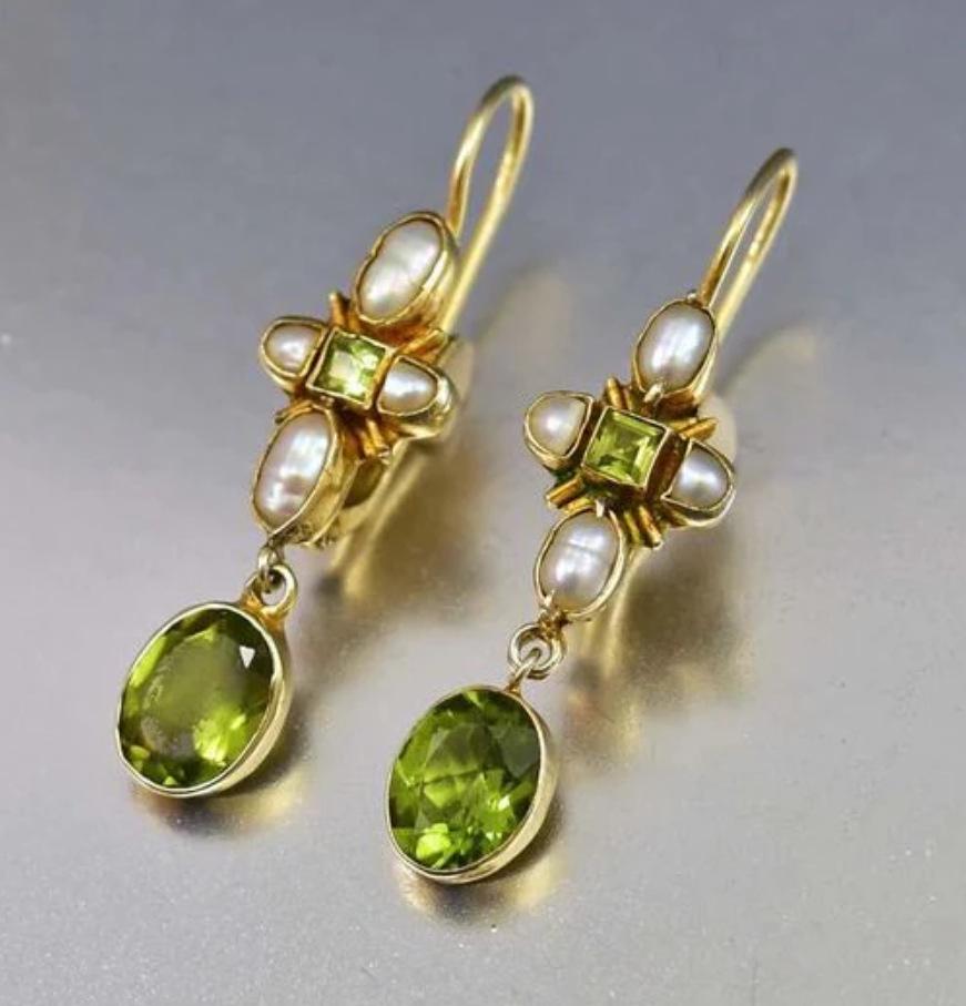 

Европейские и американские серьги в стиле ретро - Креативный дизайн, лидер продаж золотой