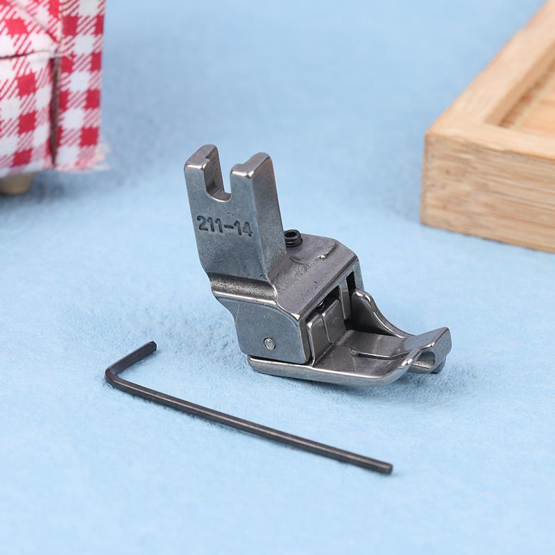 1Pc 211-13/14/15/16 Dual Compensating Raising Presser Foot With Guide Feet For Industrial Sewing Machine Accessories
