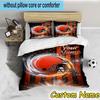 3pcs Custom Name Cincinnati Browns Legacy Bedding Set Includes 1 Duvet Cover & 2 Pillowcases for All Seasons Dormitory Home Decor Christmas gifts