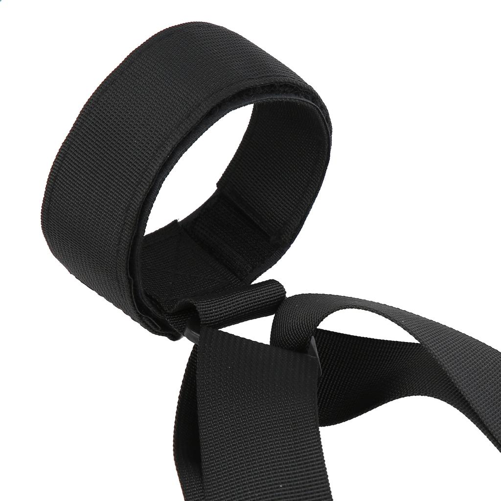 Black Retractable Keychain Telescopic Carabiner Holder AntiLost Diving Hook Key Ring