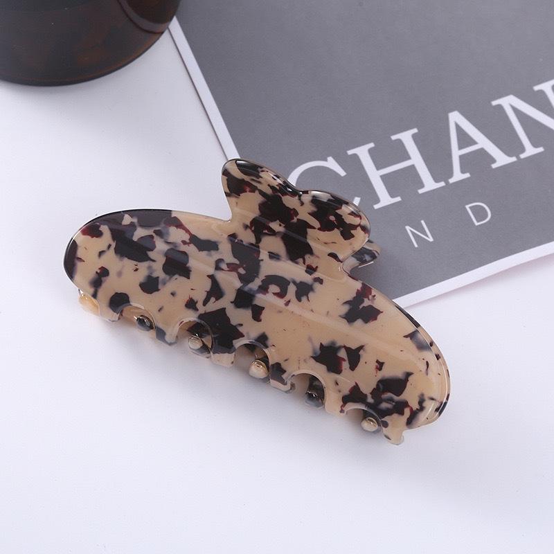 Colorful Acetate Large Dopamine Hair Claw - High-End Hairpin Accessory