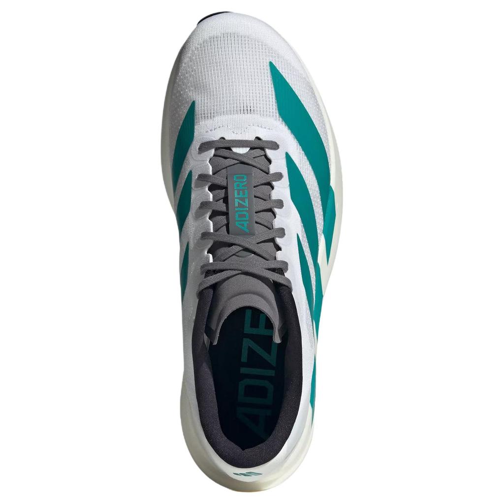 New Adidas Adizero Evo Sl White Pure Teal JS4487