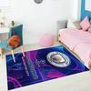 Manchester-stad (19) Personaliseer uw naamkleed, bureaustoelkussen, cadeau voor thuis, slaapkamer, woonkamer.