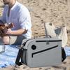 Insulated Bag with Zipper, Smart Temperature Display, Thermal Preservation for