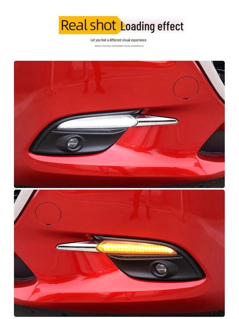 Mazda 191817 Angkesaila LED Flowing Daytime Running Lights
