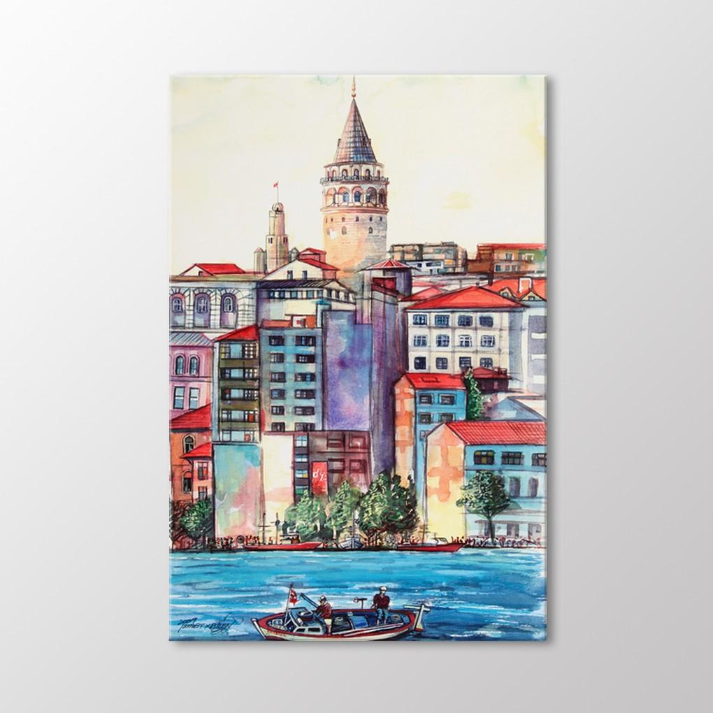 

Акварель, Картина Галатской башни