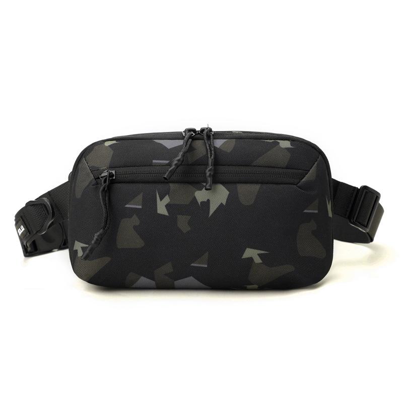 Multifunctional Tactical Fanny Pack Waterproof Nylon Outdoor Breast Bag Fashion Casual One Shoulder Crossbody Carry Bag