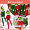 Christmas Grinch Doll Decorations Soft Comfortable And Perfect As Holiday Ornaments And Gifts