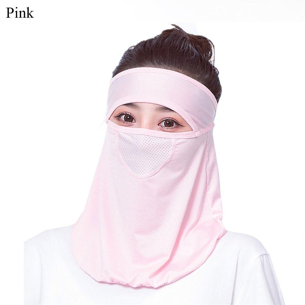 Thin UV Protection Mask Breathable Sun Protection Fashion Traceless Mask  Bike Cycling
