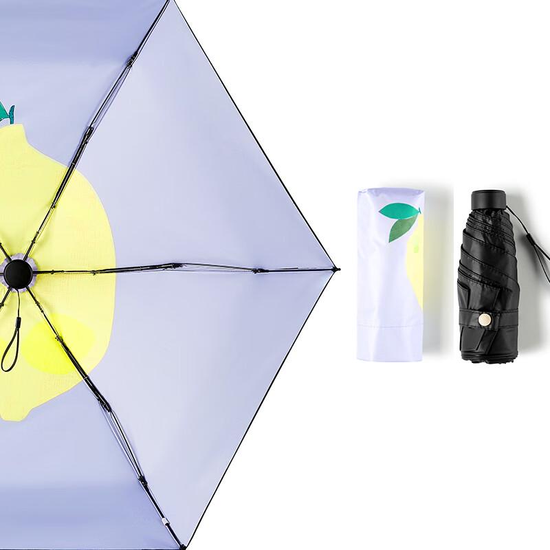 

Hongye Lemon Fruit Series Compact Rain or Shine Umbrella