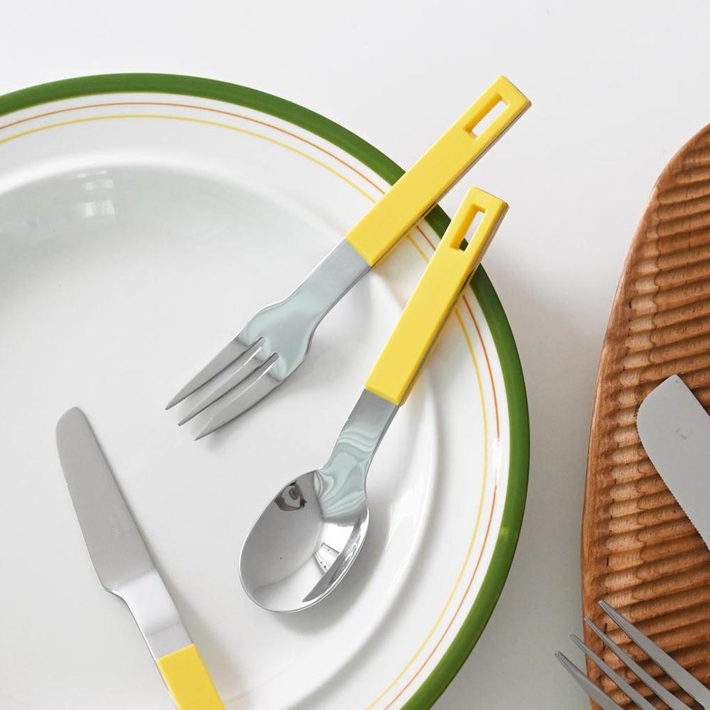 Melrose Block Dinner Spoon Cutlery 4 Colors