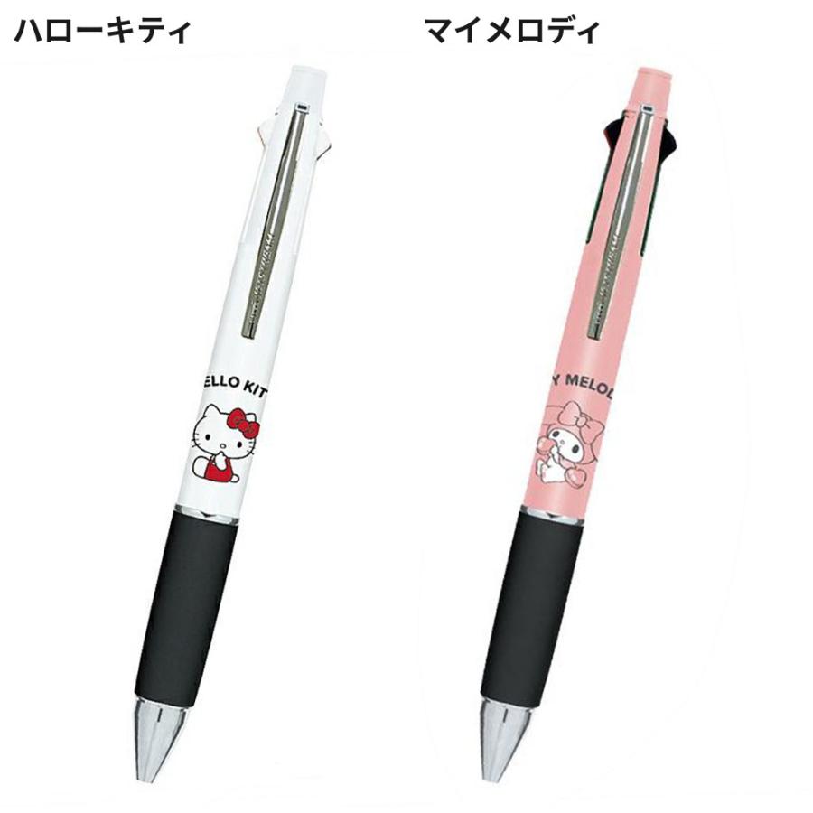 Sanrio Jetstream 41 0.5mm 4-color Ballpoint Pen Mechanical Pencil Multicolor High-quality Quick-drying Black Red Blue Green Writing Instrument Hello