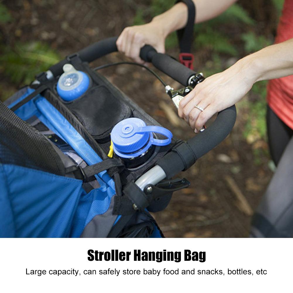 Kids Baby Stroller Pram Pushchair Tray Hanging Bag Bottle Cup Holder Organizer