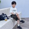 Korean Style Kids' Quick-Dry Cargo Shorts - Casual, Loose Fit for Boys