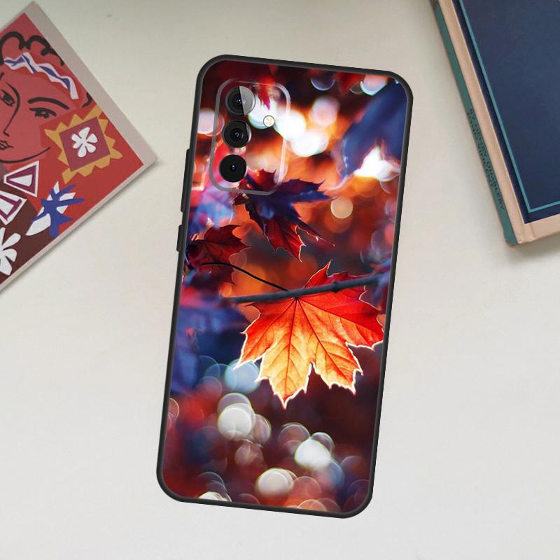 Autumn Leaves Case For Samsung Galaxy A06 A16 A26 A36 A56 A55 A35 A15 A53 A32 A52 A33 A13 A14 A34 A54 A17