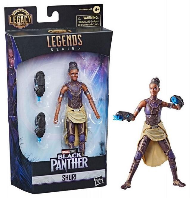 Marvel Legends Black Panther Figurka Shuri 16Cm Kolekcjonerska Z Filmu