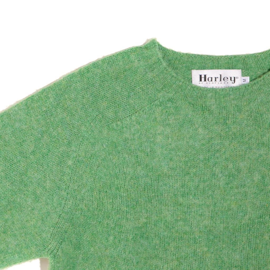 Halliobeuseukoteullaendeu Shaggy Dog Crew Neck Sweater - Mint La