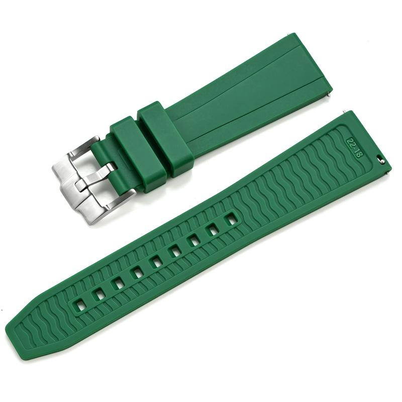 Bracelet de montre en silicone le plus récent pour Samsung Ultra Omega Seiko PROSPEX Panerai 20 mm 22 mm 24 mm Bracelet de montre en caoutchouc à dégagement rapide