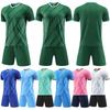 Voetbalpak Mannen Voetbal Sportkleding Kinder Trainingskleding Korte Mouwen Voetbalshirt Team Uniform