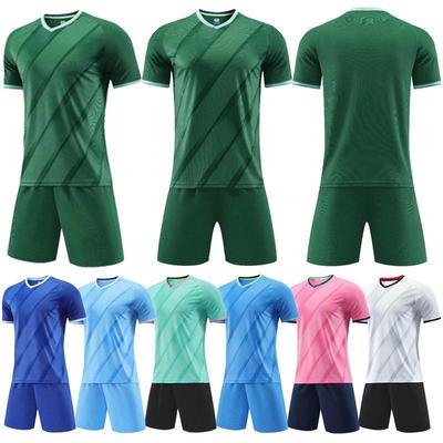 Football Suit Men'S Football Sports Clothing Children'S Training Clothes Short-Sleeved Football Jersey Team Uniform