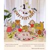 Baby Animal Theme Birthday Decoration Kit