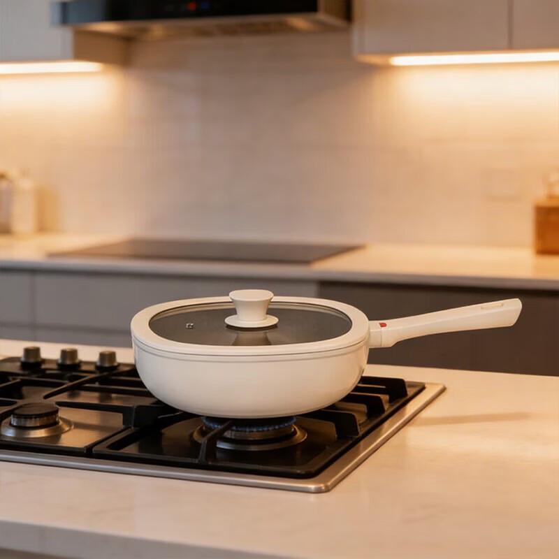 Velosan 24cm Titanium Ceramic Non-stick Square Stir-fry Pan