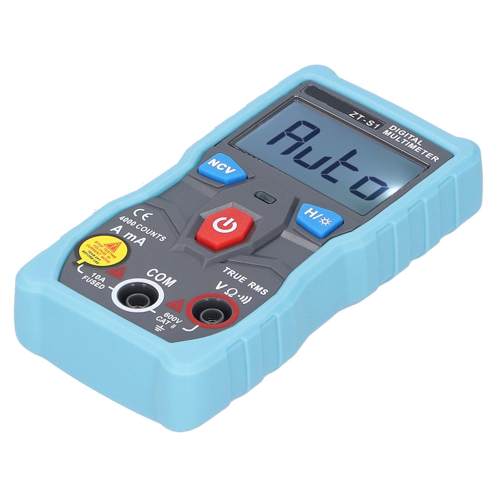 

ZTS1 Ручний Цифровий Мультиметр Лічильник Струму Напруги AC DC Опору Вимірювальний Прилад