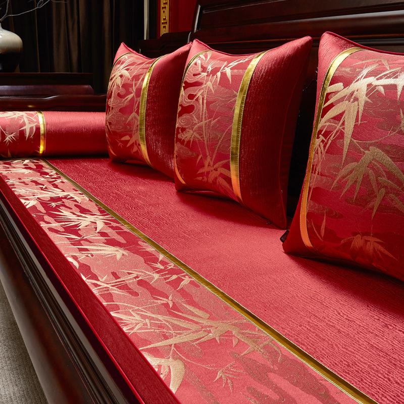 

Modern Luxury Style High Precision Cushion Cover For Home Sofa Bed Throw Pillowcase Living Room Decorative 45X45CM червоний
