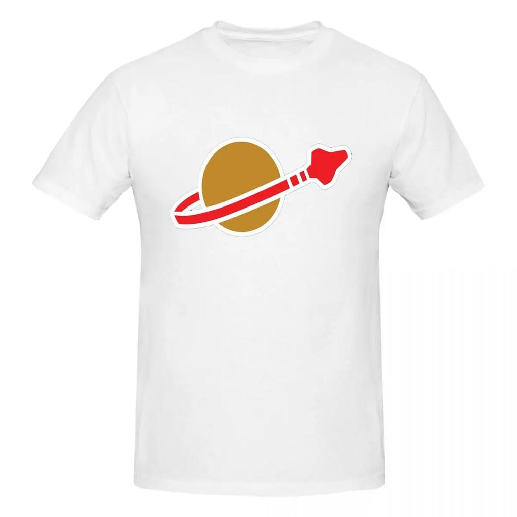 Classic Space Logo T-shirt Male Classic T Shirts Men Round Neck Short Sleeve S-6XL