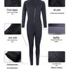 WEZHO 3mm Full Body Front-Zip Wetsuit