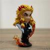 Demon Slayer Anime Figure Rengoku Kyoujurou Statue Decor Pvc Kimetsu No Yaiba Action Figurine Collection Model Toy Gift