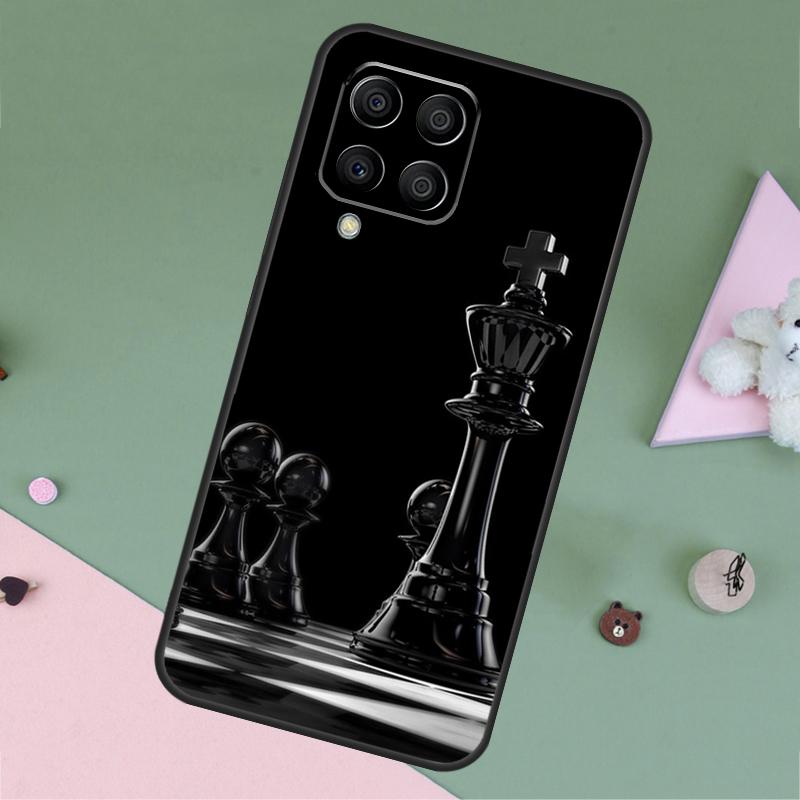 Schachfiguren Für Samsung Galaxy M11 M21 M31 M12 M13 M14 M15 M35 M34 M54 M33 M53 M32 M52 M06 M16 M55 Hülle