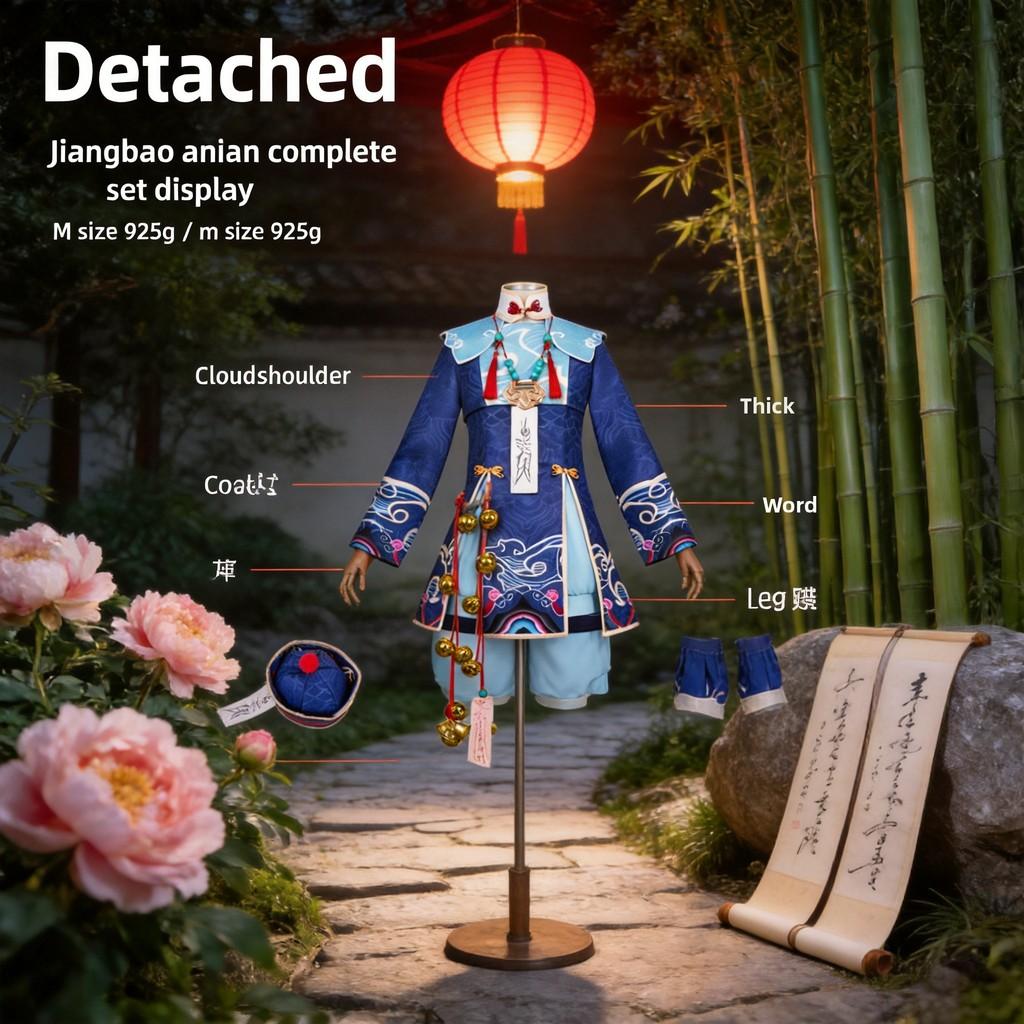 Tomb Busters Cosplay Costume With Polyester Fabric For Anime Fans