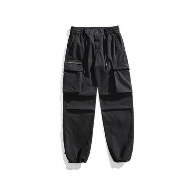 Summer New Charge Pants Men's Overalls Casual Sports Trousers Silhouette Loose Mountaineering Tide Pants