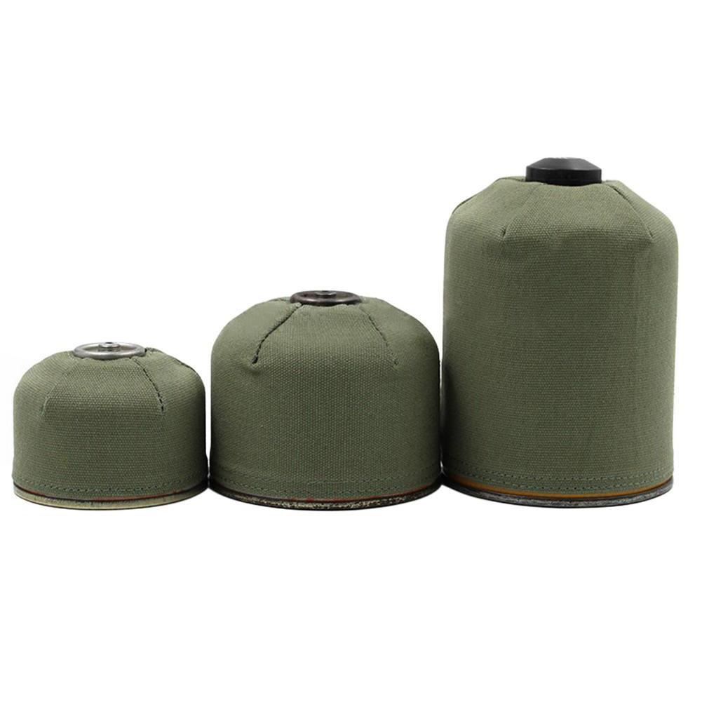 Camping Gas Tank Case 3 Sizes Gas Canister Protective Cover Fuel Cylinder Storage Bags Air Bottle Wrap Sleeve Protector