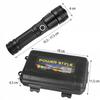 [PACZA] Tactical LED Flashlight with Zoom Function, Rechargeable USB-C D1165