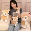 15-40Cm Cartoon Cute Christmas Deer Plush Toy Pendant Spotted Sika Deer Elk Plush Toy Pillow Home Decoration Gift For Children