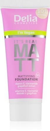 

Delia Cosmetics It s Real Matt Mattifying Foundation TU прозрачный