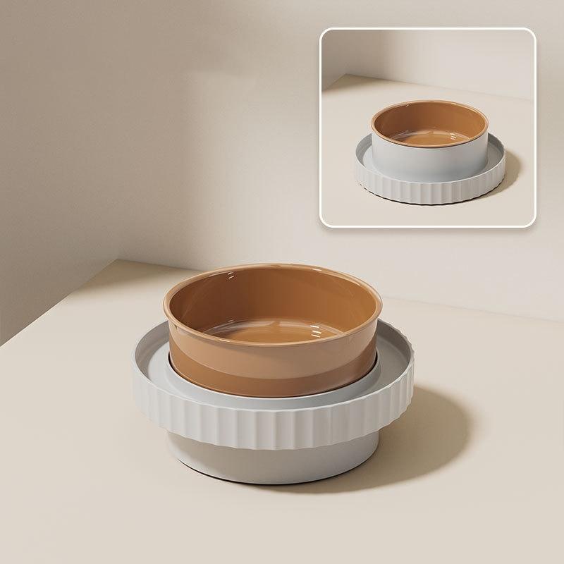 Creativity Anti-Spill Cat Bowl Feeding Water Protecting Cervical Spine Anti Splash Feeding Cats Dogs Bowl Pet Feeding Supplies