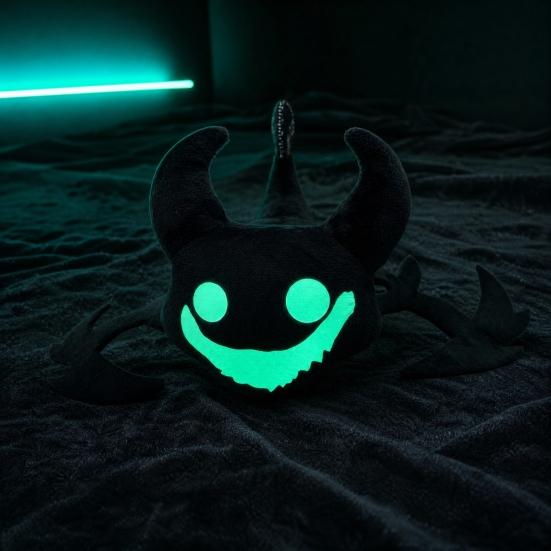 Weiches Grusel-Stofftier, Kuscheltier inspiriert von Horrorspielen, Niedliche seltsame Kreaturenpuppe für das Schlafzimmerregal, Sammlerstück Geschenk für Fans