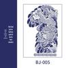 Men's Semi-Permanent Herbal Waterproof Tattoo Stickers - Long-Lasting, Non-Reflective Full Arm Cover