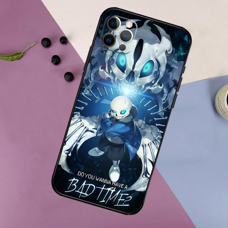 Undertale Sans Case For iPhone 16 15 14 13 12 11 Pro Max 7 8 Plus XR XS Max X Phone Protection Cover