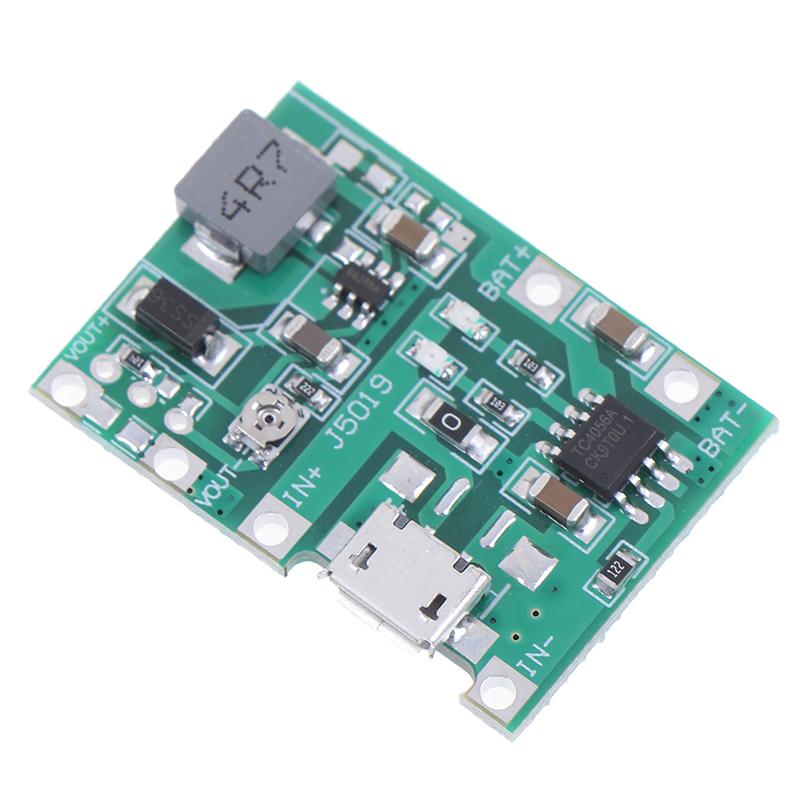 Li-Ion 18650 3,7V 4,2V Batterieladegerät Platine DC-DC Step-Up Boost Modul