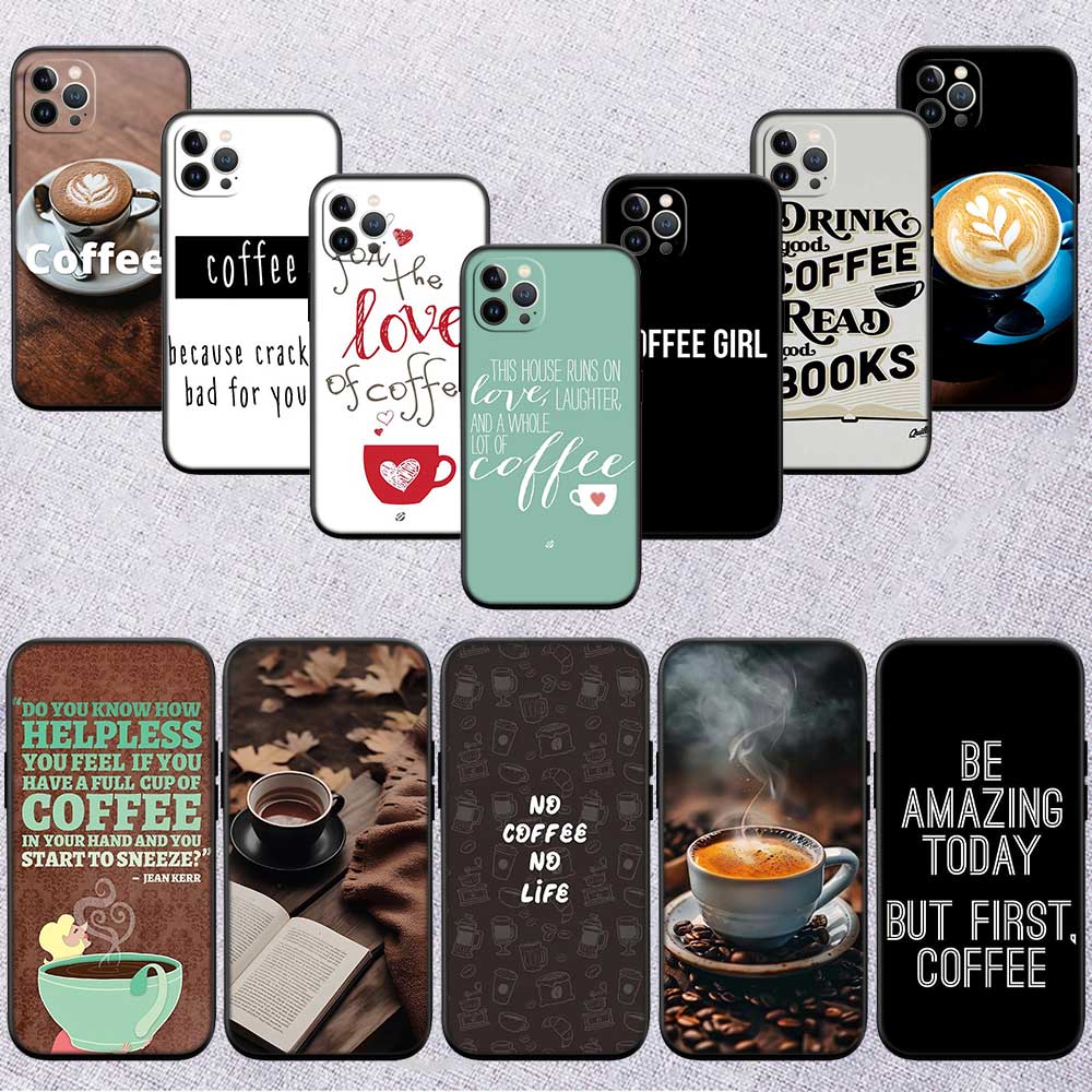 NH16 Coffee Time New High-End Shell Phone Case for OPPO A3 Pro A72 A74 A76 A77 A77S A78 A79 A94 A95 A18 A40M A58