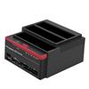 Fosa Dual Bay HDD Docking Station Offline Clone Hub Reader 2.5" 3.5" USB3.0 SATA/IDE (Black US)