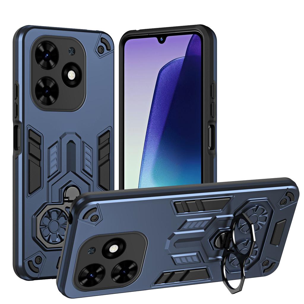 Pancerna obudowa odporna na wstrząsy dla TECNO SPARK GO 2024 20 20C 30 30CPro 4G 2025 POP8 POP9 Pokrowiec ochronny Uchwyt pierścieniowy Fundas Coque